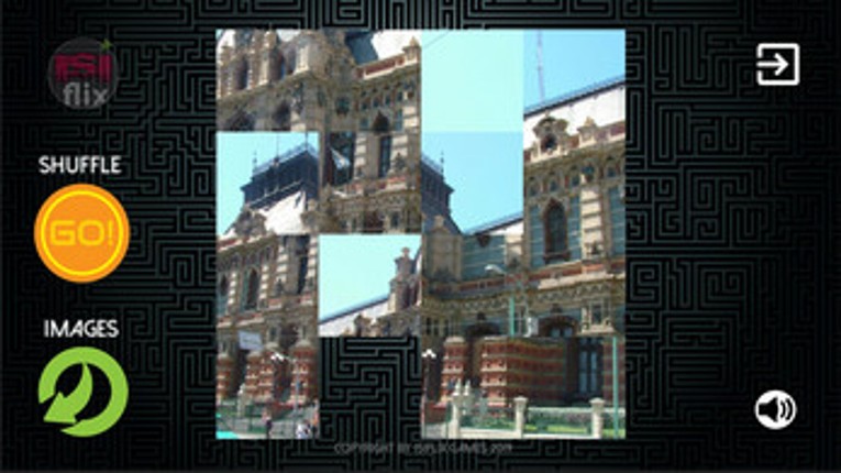 Sliding Puzzle Web screenshot