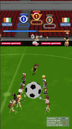 Soccer game for TikTok | Africa Cup | Stream and Earn Money Image