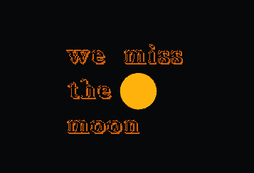 Games like we miss the moon