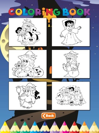Halloween Coloring Book - Activities for Kids screenshot