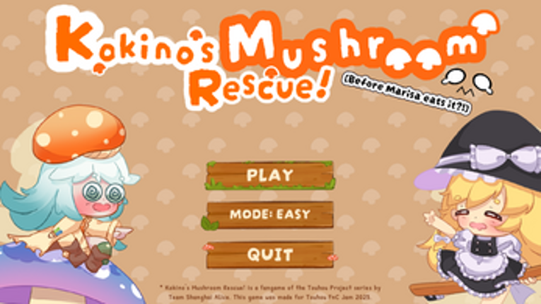 Kokino's Mushroom Rescue! (Before Marisa eats it?!) Image