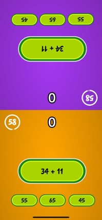 Math Game: 2 Player screenshot