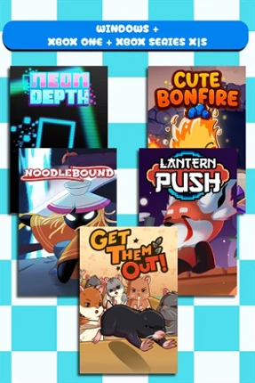Neon Depth + Get Them Out! + Noodlebound + Lantern Push + Cute Bonfire (Bundle) Image