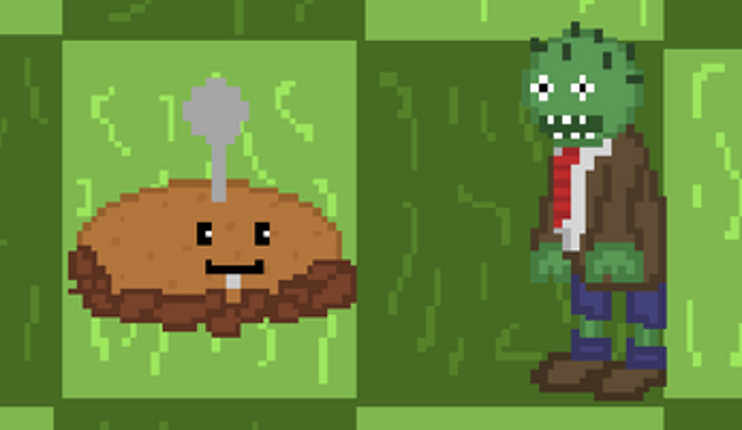 Plants VS Zombies Retro Image