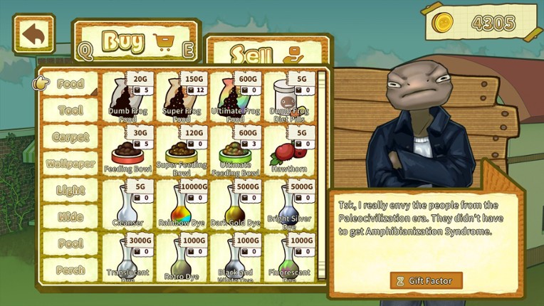 Plump! Dumb Frog Pond screenshot