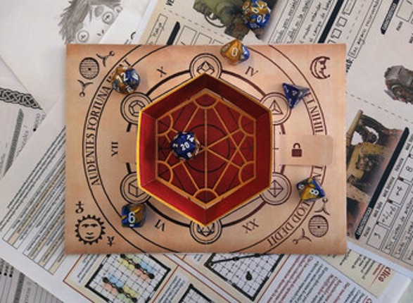 Pop-up dice trays - Bandejas de dados pop-up Image