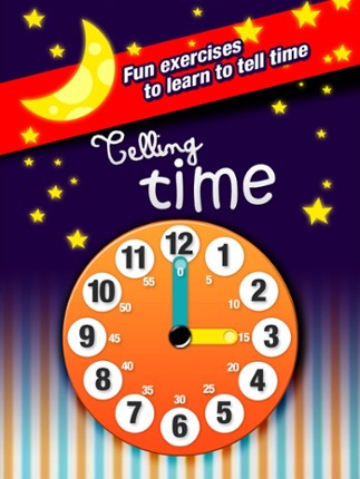 Telling Time for Kids - Game to Learn to Tell Time easily Image