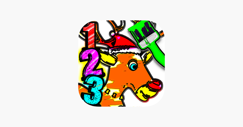 Xmas Coloring for boys & girls Image