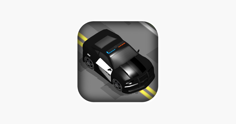 3D Zig-Zag  Police Chase  Cars -  Highway Hot Escape from Tokyo Street Image