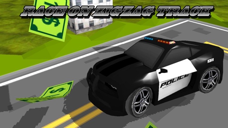 3D Zig-Zag Police Chase Cars - Highway Hot Escape from Tokyo Street screenshot