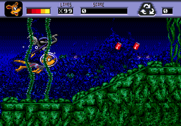 Awesome Possum Kicks Dr. Machino's Butt screenshot