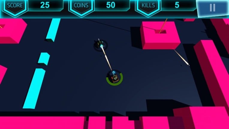 Block Tank Battle 3D screenshot