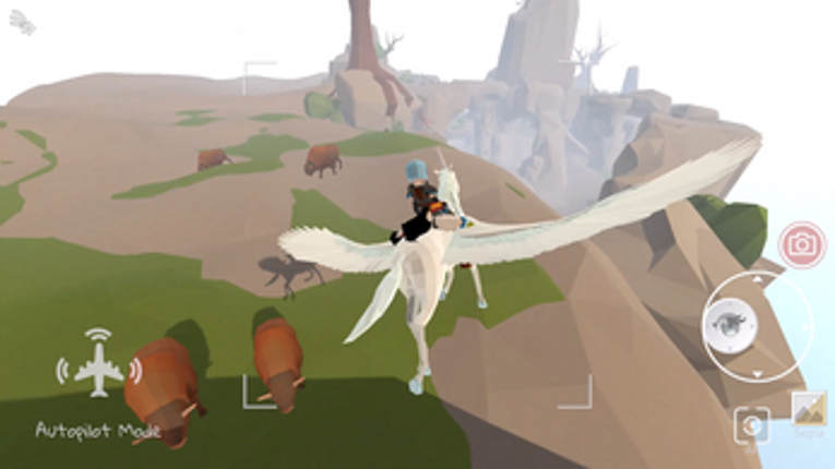 Cavern Canyon Pegasus Unicorn screenshot