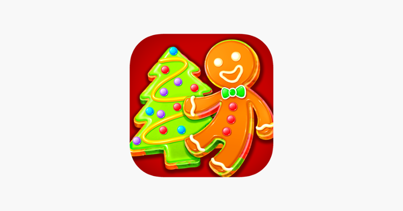 Christmas Unicorn Cookies Image