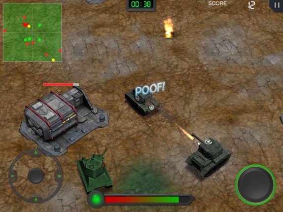 Clash of Mini Tanks screenshot