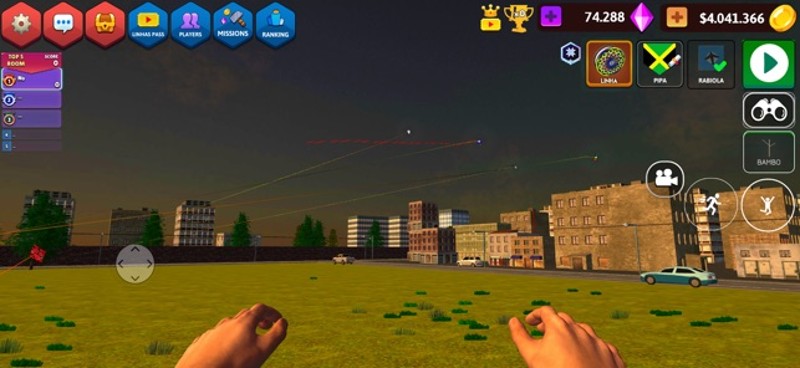 CS Diamantes Pipas: Kite Game screenshot