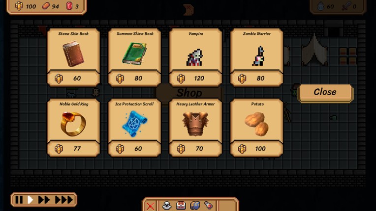 Dungeon Fight Tactics screenshot