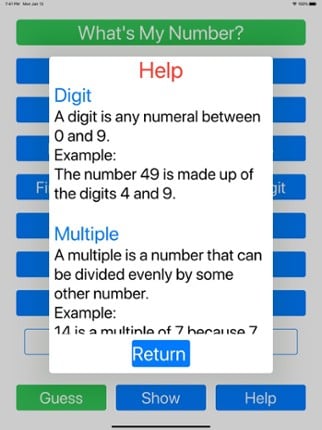 Figure My Number Lite 1 screenshot