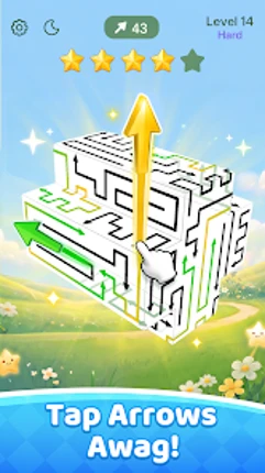 Arrow Out: Esacpe 3D Cube Away screenshot