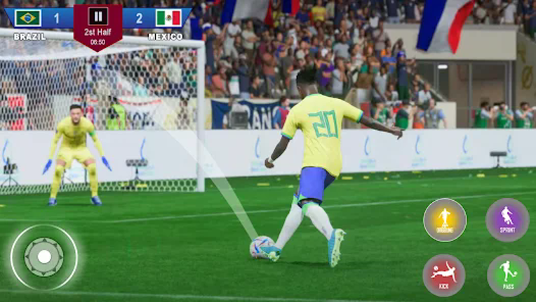 Football Games 2026 Real Kick screenshot