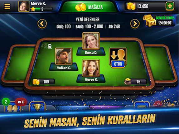 Tekel Okey screenshot