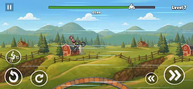 Hill Climb Bike Stunts screenshot