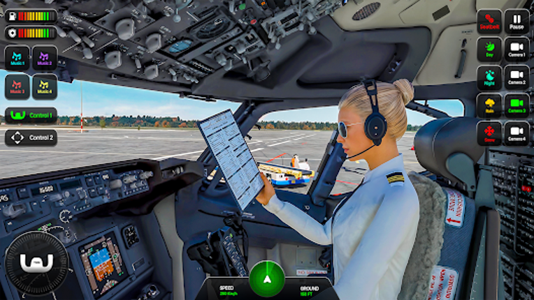 TGM Airplane Simulator Game screenshot