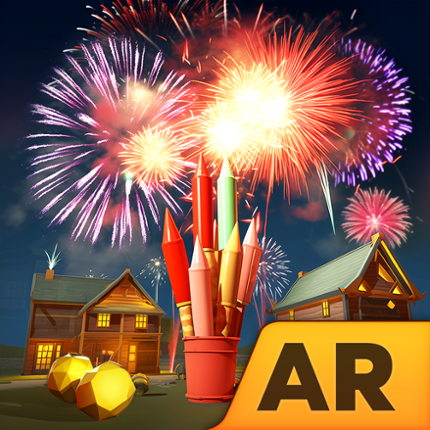 AR Fireworks Simulator 3D Image