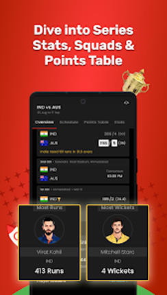 CricRocket : Cricket Live Line Image