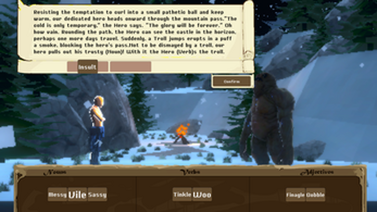 Choose Their Adventure Game: Narrator's Revenge screenshot