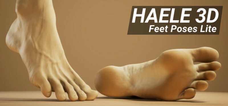 HAELE 3D - Feet Poses Lite - Drawing References Image