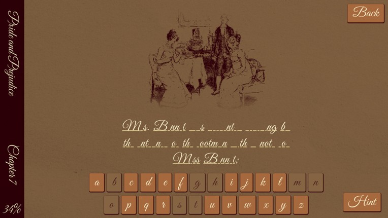 Jane Austen Simulator: Pride and Prejudice screenshot