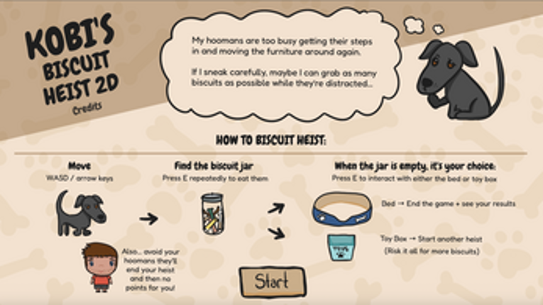 Kobi's Biscuit Heist 2D Image