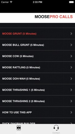 Moose Hunting Calls - With Bluetooth - Ad Free Image