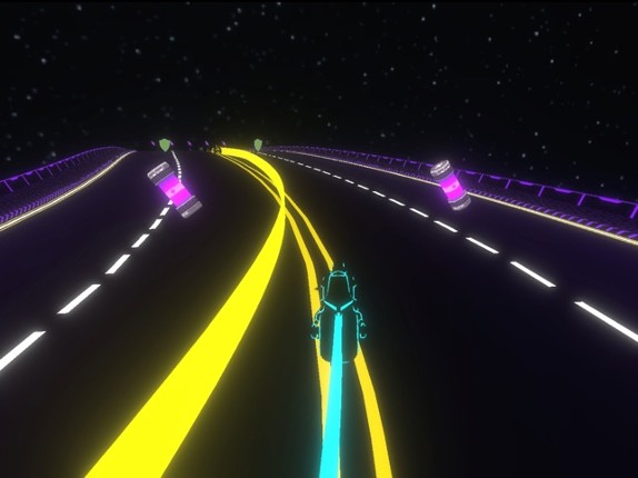 Neon Race - Light Bike Race Image