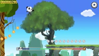 Ninja panda angry run game Image