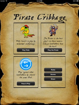 Pirate Cribbage Image