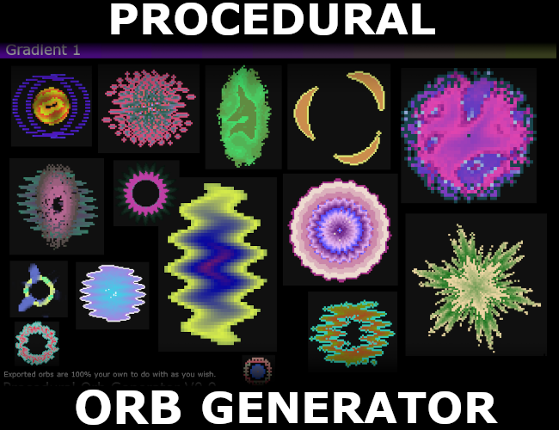 Procedural Orb Generator Game Cover