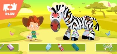 Safari vet care games for kids Image