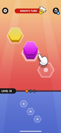 Simon Taps screenshot