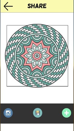 Adult Mandala Coloring Book Therapy Stress Relief screenshot