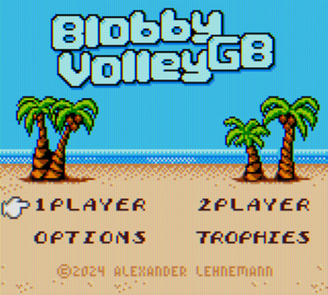 Blobby Volley GB screenshot