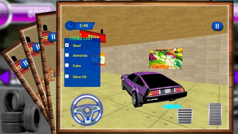 Car Drive Thru Supermarket – 3D Driving Simulator Image