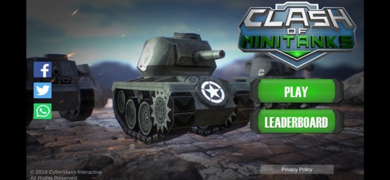 Clash of Mini Tanks screenshot