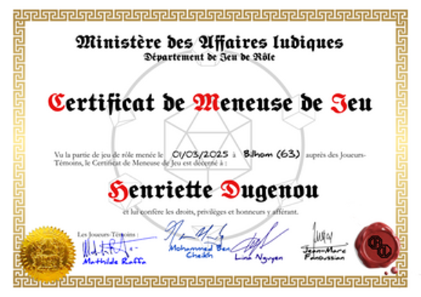 Des diplômes pour les nouveaux MJ Image