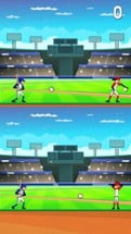 Double Baseball Batting Image