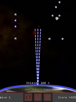 Earth Defense Missile Command screenshot