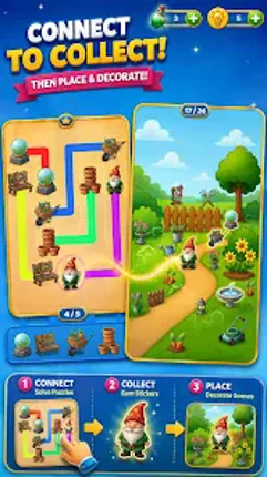 Trace & Place: Sticker Puzzle screenshot