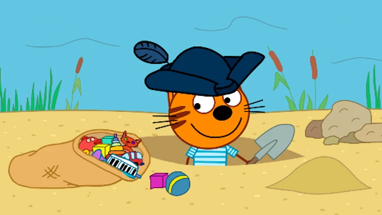 Kid-E-Cats: Pirate treasures screenshot
