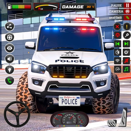 Police Car Driving Cop Game 3D Image